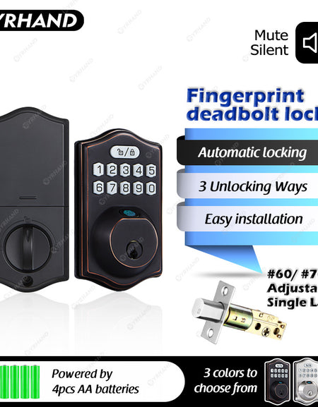 K6 —— Advanced Digital Waterproof Smart Lock