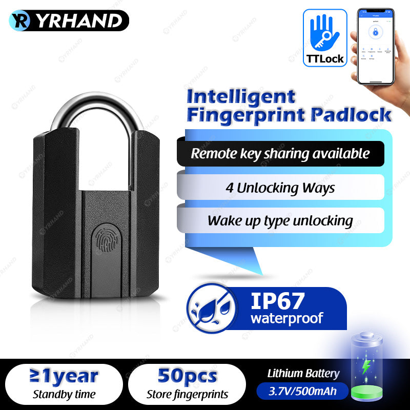 916 —— TTLock with Smart Padlock IP67 YRHAND
