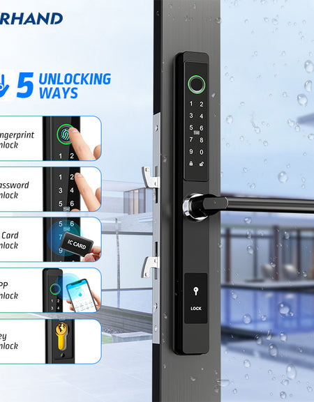 DQ —— TTlock App IP66 waterproof smart lock