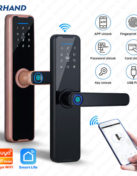 K7 —— New Glass Intelligent Fingerprint samrt Lock