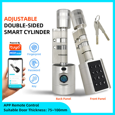 Cylinder Electronic Smart Door Lock Tuya APP