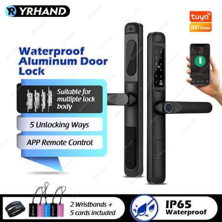 A6 —— Waterproof fingerprint Door Lock