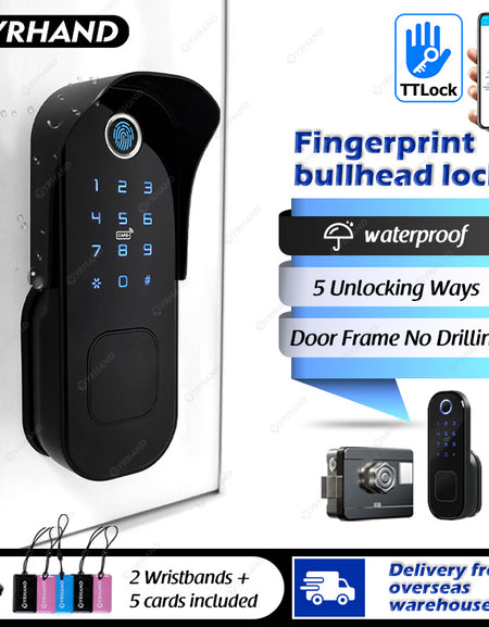 R5——Tuya-Fingerprint door waterproof lock