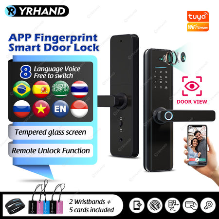 X6 Pro —— Security Wireless App Fingerprint Smart Door Locks