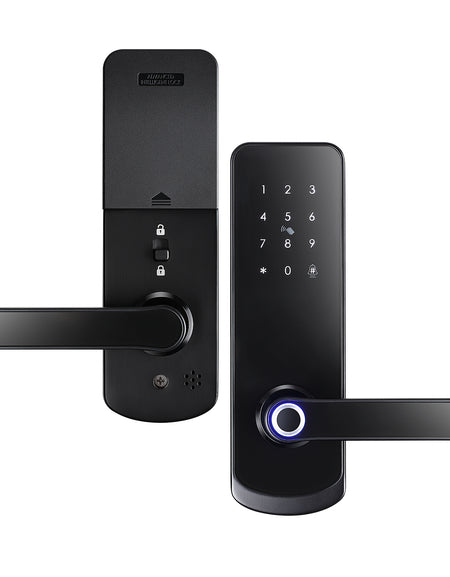 NX1 —— Plus Keyless Entry Smart Door Lock with Doorbell(black)