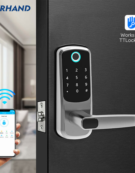 YRHAND Touchscreen Fingerprint Smart Door Lock