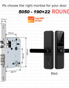 YRHAND H01PRO fechadura eletronica Tuya Wifi Digital Electronic Smart Door Lock With Biometric Camera Fingerprint IP66 Smart Lock