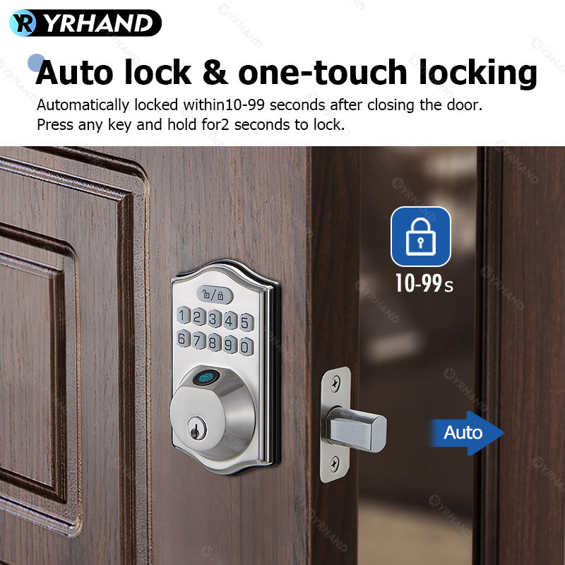 K6 —— Advanced Digital Waterproof Smart Lock