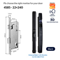 YRHAND A216 3D Face recognition lock Tuya wifi fechadura eletronico digital Waterpoof Visual intercom keyless unlock Sliding Smart Door Lock