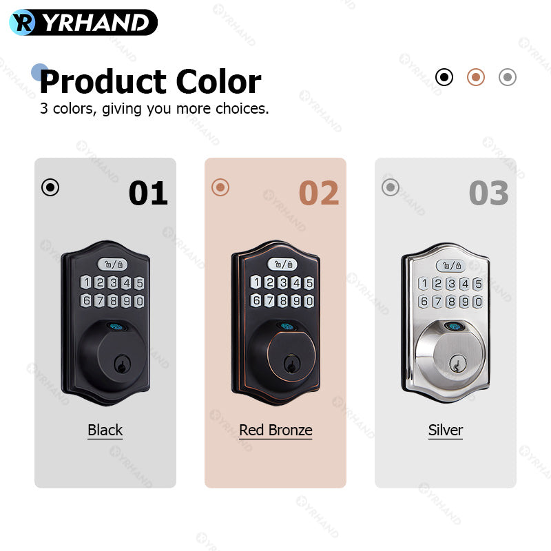 K6 —— Advanced Digital Waterproof Smart Lock