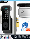 YRHAND GT01-2 Fingerprint Lock Waterproof Tuya Wifi Remote Control Bluetooth TTLock App Mechanical Electronic Smart Door Lock For home