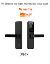 YRHAND H01PRO fechadura eletronica Tuya Wifi Digital Electronic Smart Door Lock With Biometric Camera Fingerprint IP66 Smart Lock