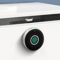 YRHAND 1667-5Z Fingerprint Drawer Lock Fingerprint Cabinet Lock for Valuable Private Storage Home or Office Drawers cabinets wardrobes