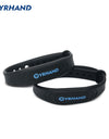 YRHAND 2pcs 13.56Mhz RFID IC Card Black Smart Wristbands Bracelets for rfid door locks