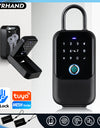 YRHAND K5 TTlock Smartkey Lock Box Wireless Electronic Key Safe with Digital Code App Controlled Bluetooth Smartlock for Home Key Padlock
