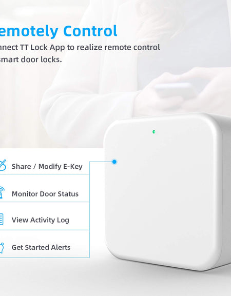YRHAND G2 TT Lock App Bluetooth Smart Electronic Door Lock wifi Adapter Gateway