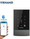 YRHAND AC02 TTLOCK P66 WiFi App Access Control Reader, electronic furniture digital Keypad door lock card reader bluetooth smart lock