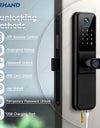 YRHAND H01PRO fechadura eletronica Tuya Wifi Digital Electronic Smart Door Lock With Biometric Camera Fingerprint IP66 Smart Lock