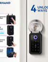 YRHAND K3 TTLOCK Wifi Security Boxes password Smart Fingerprint Digital Cerradura Inteligente Tuya Electronic Portable Lock Boxes