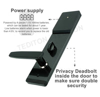 YRHAND 2020 TTlock App Security Electronic Door Lock,Smart Touch Screen Lock,Digital Code Keypad For Home Hotel Apartment