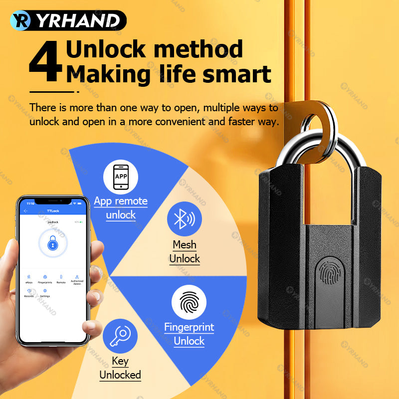 916 —— TTLock with Smart Padlock IP67