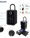 YRHAND K3 TTLOCK Wifi Security Boxes password Smart Fingerprint Digital Cerradura Inteligente Tuya Electronic Portable Lock Boxes