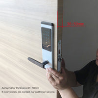 YRHAND 2020 TTlock App Security Electronic Door Lock,Smart Touch Screen Lock,Digital Code Keypad For Home Hotel Apartment