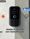 YRHAND K5 TTlock Smartkey Lock Box Wireless Electronic Key Safe with Digital Code App Controlled Bluetooth Smartlock for Home Key Padlock