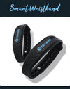 YRHAND 2pcs 13.56Mhz RFID IC Card Black Smart Wristbands Bracelets for rfid door locks