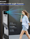 YRHAND F7 Tuya Smart Door Lock ｜3D Face Recognition + 2K Camera + Fingerprint｜Works with Google/Alexa/Security Camera