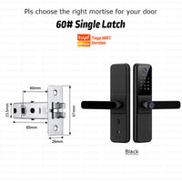 YRHAND H01PRO fechadura eletronica Tuya Wifi Digital Electronic Smart Door Lock With Biometric Camera Fingerprint IP66 Smart Lock