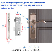 DG01-New Fingerprint Smart Door Lock with 4585 Mortise,5-in-1 Unlock Methods Keyless Door Lock, Secure Keyless Entry, Interchangeable Handles Left and Right,TTLock App Remote Control