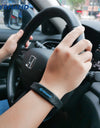 YRHAND 2pcs 13.56Mhz RFID IC Card Black Smart Wristbands Bracelets for rfid door locks