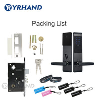 YRHAND 2020 TTlock App Security Electronic Door Lock,Smart Touch Screen Lock,Digital Code Keypad For Home Hotel Apartment