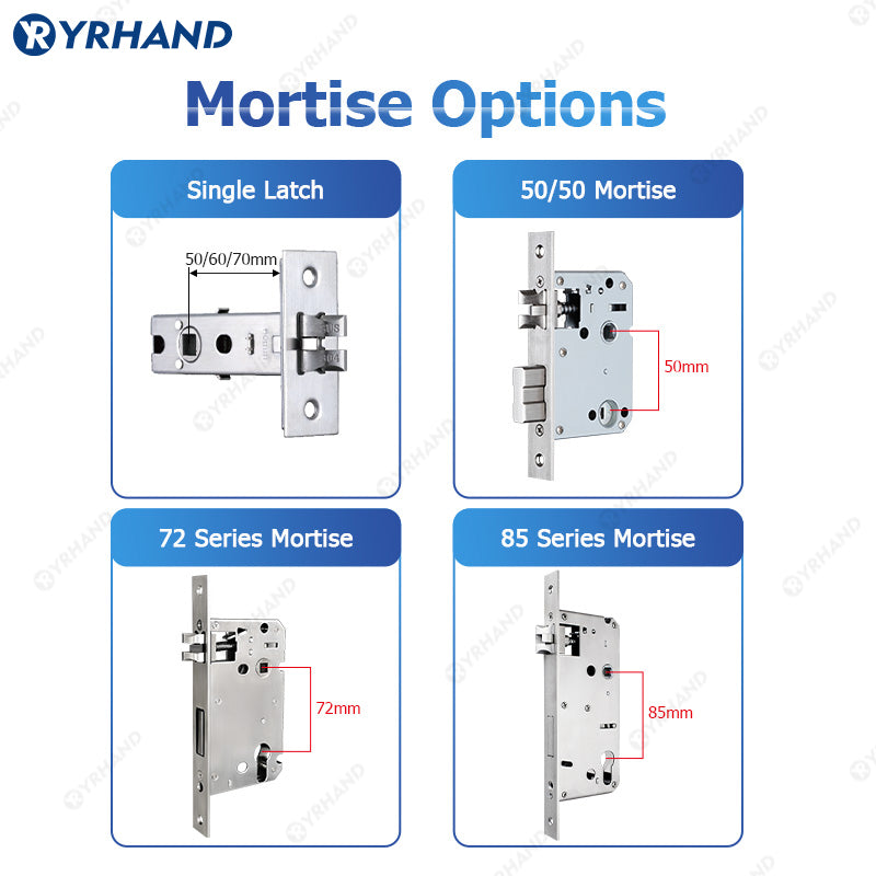 YRHAND H01 Tuya wifi App Unlock fechadura Biometric eletronica digital Waterpoof Fingerprint IC card Smart Door Lock for Home