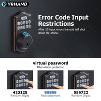K6 —— Advanced Digital Waterproof Smart Lock