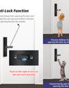 YRHAND Z11 Electronic Door Lock with Handle,Biometric Fingerprint Door Lock with Tuya APP/IC Card/Password/Key Unlock