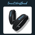 5pcs Black Smart Wristbands Bracelets for Smart Locks