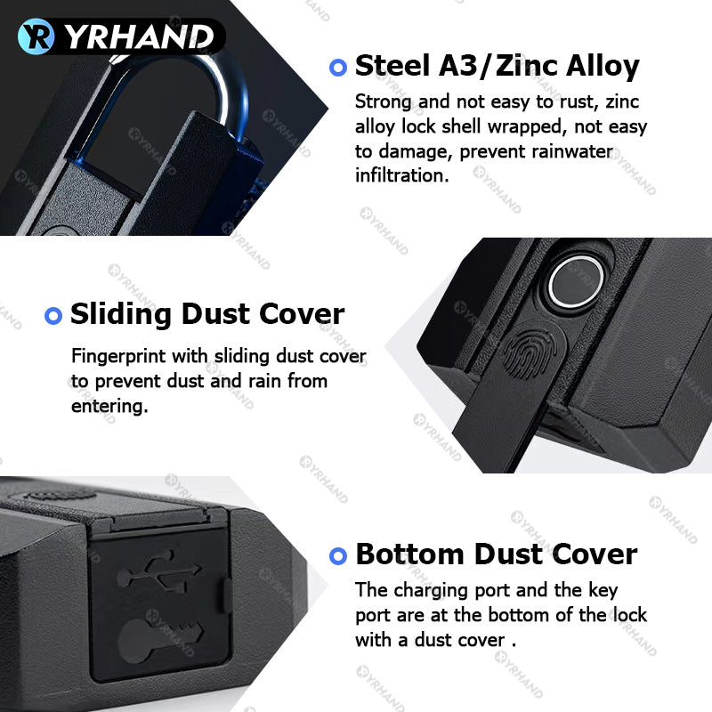 916 —— TTLock with Smart Padlock IP67