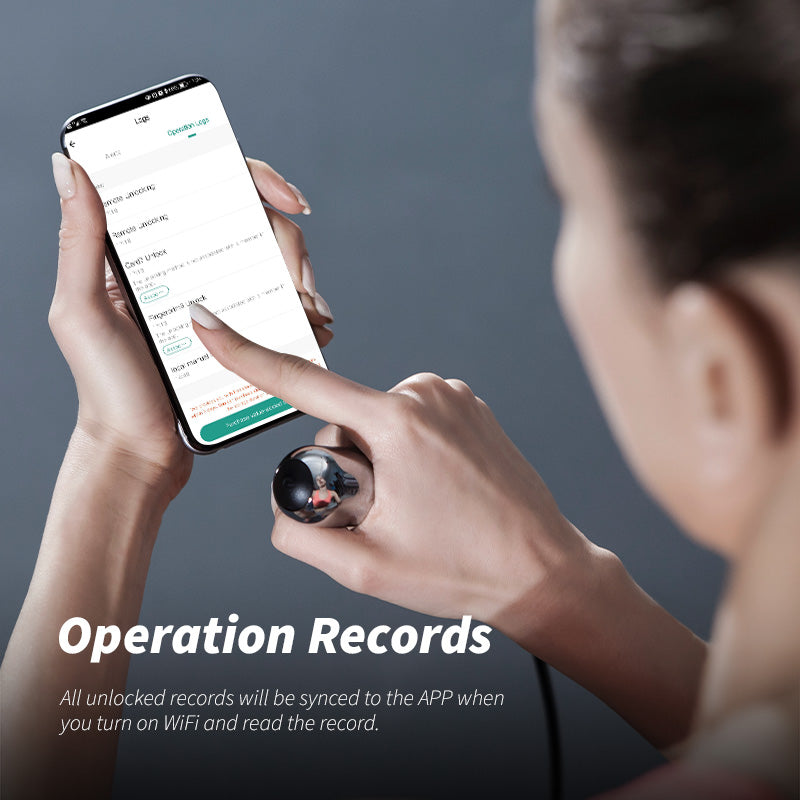 YRHAND Z11 Electronic Door Lock with Handle,Biometric Fingerprint Door Lock with Tuya APP/IC Card/Password/Key Unlock