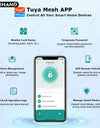 YRHAND X10 Tuya Bluetooth Smart Door Lock APP Remote Unlock 5 In 1 Fingerprint Password IC Card Unlock Digital Lock for Wooden Door