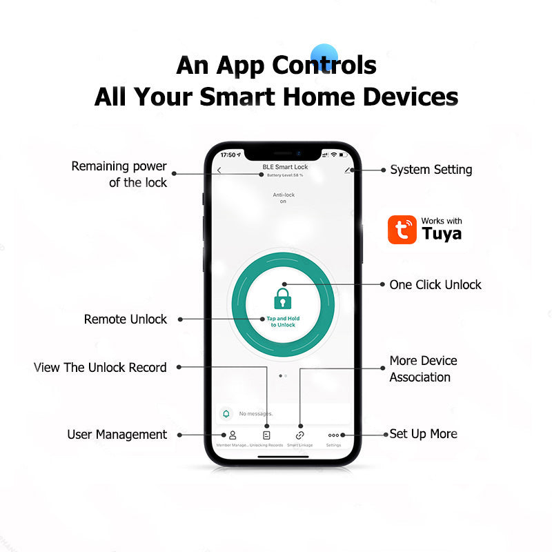 K5-YRHAND Smart Lock Box,Wireless Smart Key Lockbox with TUYA APP Control,Fingerprint, Manual Keys, Access Card,Passcodes Unlock, IPX5 ,Bluetooth Key Box for Home & Office & Garage
