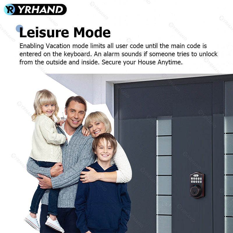 K6 —— Advanced Digital Waterproof Smart Lock – YRHAND