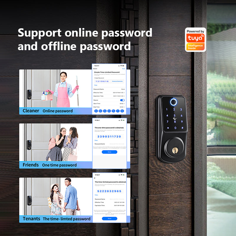 A220F —— Tuya APP Fingerprint Door lock