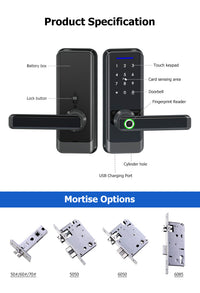 A233 —— Tuya Wifi Security door lock