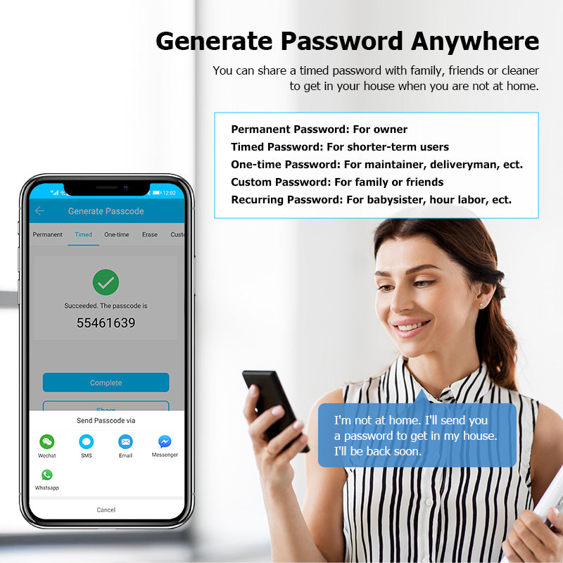 A233 —— TTlock Smart Lock Waterproof