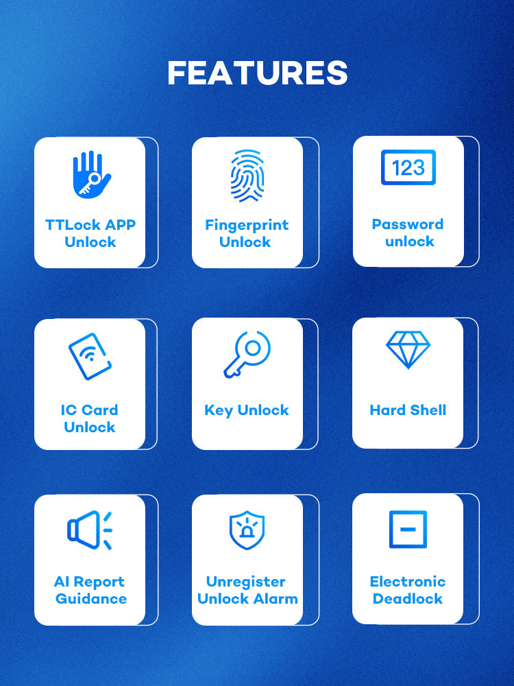 A270 —— TTLock Wifi smart electronic door lock