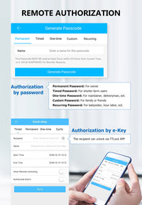 A270 —— TTLock Wifi smart electronic door lock