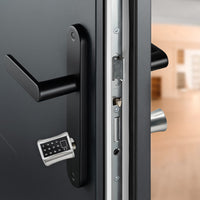 C001D-Adjustable Electronic Fingerprint Smart Door Lock,Smart Cylinder Lock with Tuya App Remote Control,with Password / Key Unlock