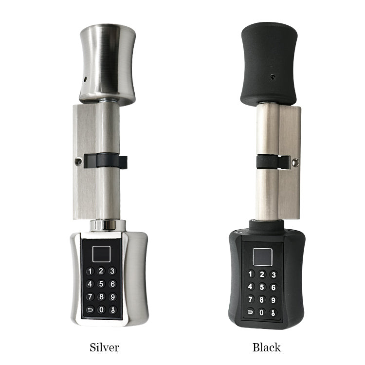 Biometric Fingerprint Smart Cylinder Lock Digital Keypad Code Keyless Lock For Home